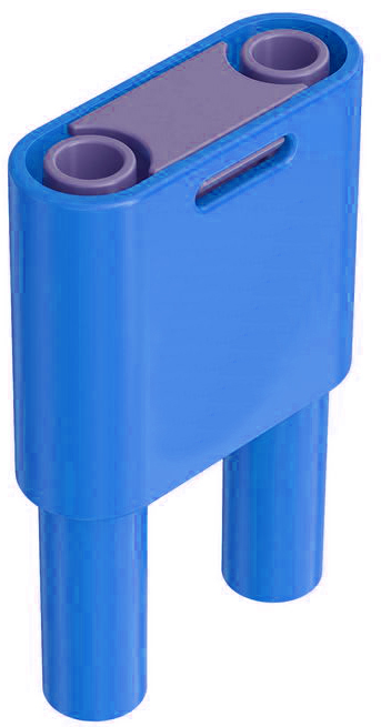 Verbindungsstecker 19/4mm – blau