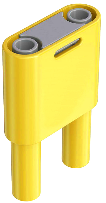 Verbindungsstecker 19/4mm – gelb