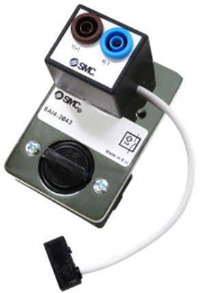 Luftdrossel mit Rückschlagventil