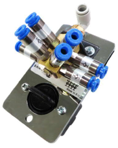 Verteilerblock mit Rückschlagventilen